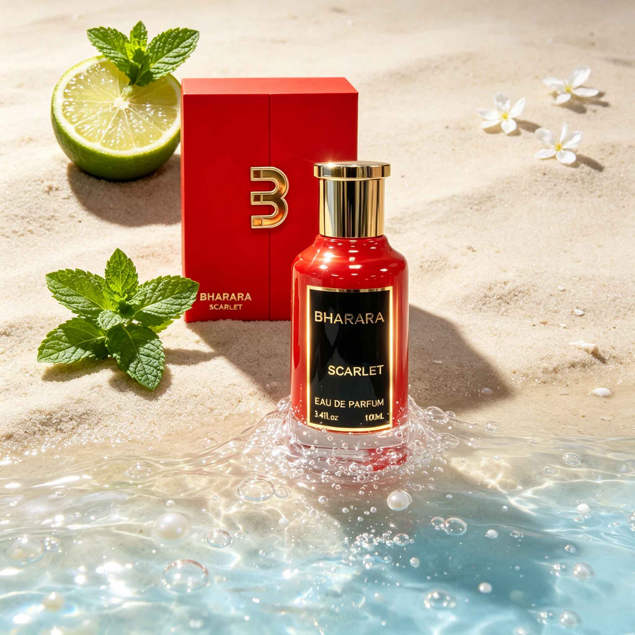 Women'S Red Formal Wear - Bharara Scarlet Eau de Parfum :