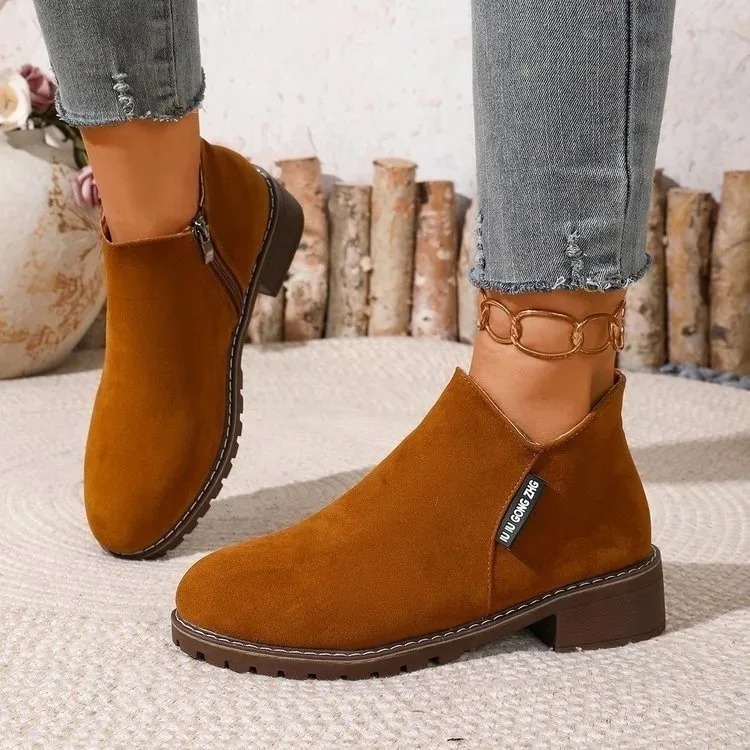 Women Formal Wear Sale - Bottines pour femmes, automne-hiver, fermeture éclair