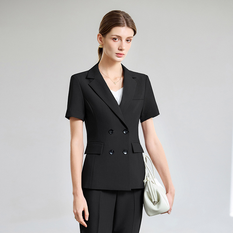 Costume d'été fin à manches co - Women Formal Wear Shirt And Pant avis et prix