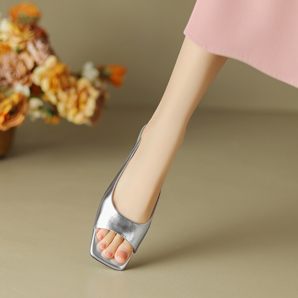 Mules confortables à talon cha - Kitten Heel Women avis et prix