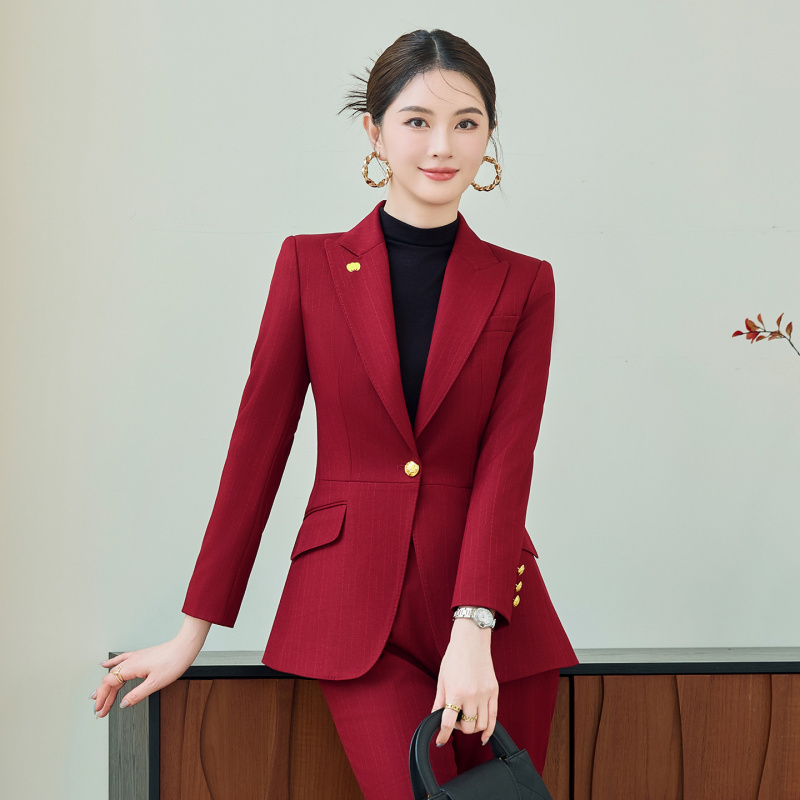Ensemble de costume rouge pour - Women Formal Wear Shirt And Pant avis et prix