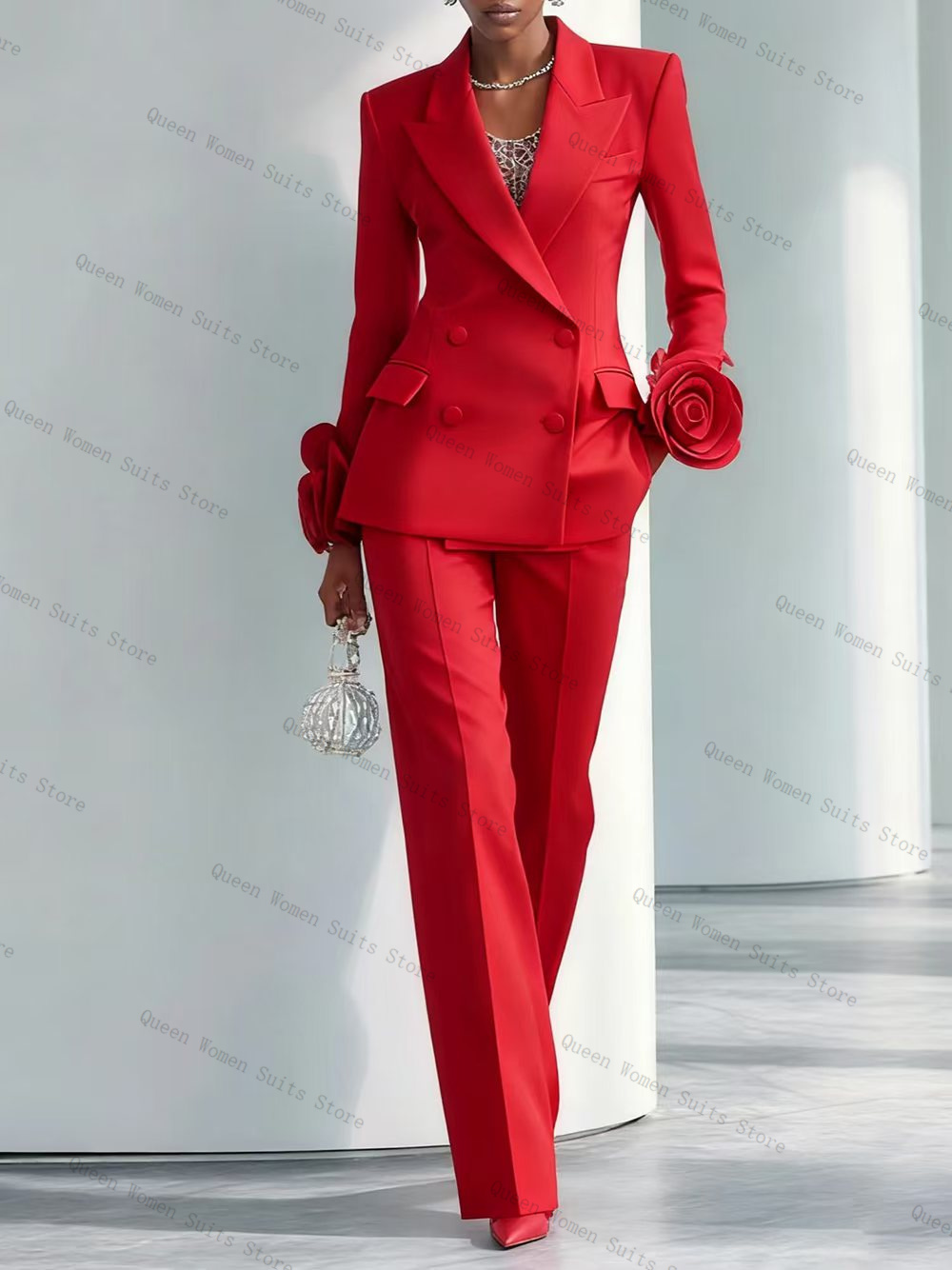 Ensemble de costume de luxe ro - Women Formal Wear Coat avis et prix