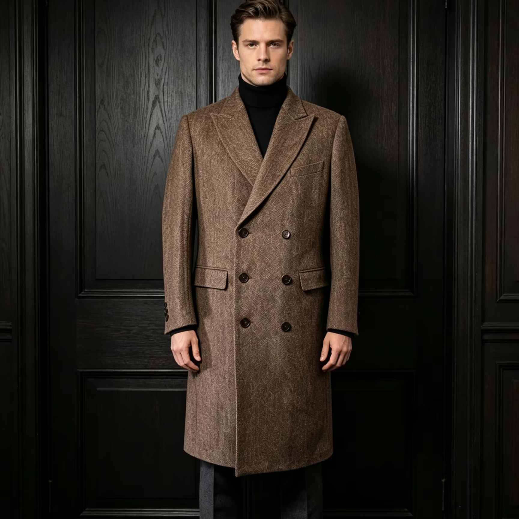 Manteau long pour homme 100% p - Trench Coat Formal avis et prix