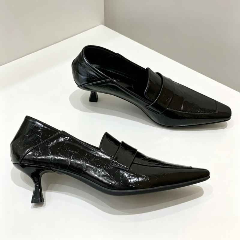 Escarpins vintage dorés à talo - Kitten Heel Women avis et prix