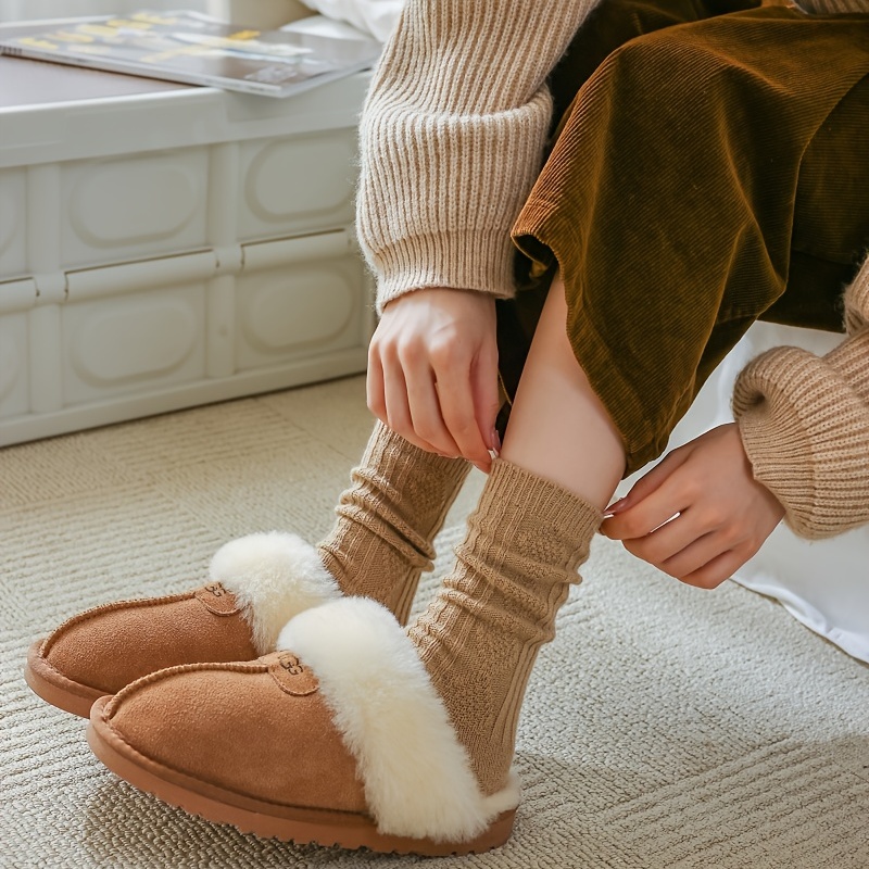 Chaussettes d'hiver épaisses e - Women'S Formal Wear For Cold Weather avis et prix