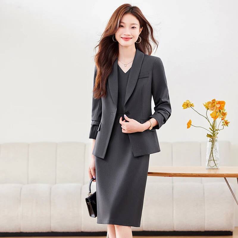 Costumes d'affaires en tissu d - Women Formal Wear Coat avis et prix