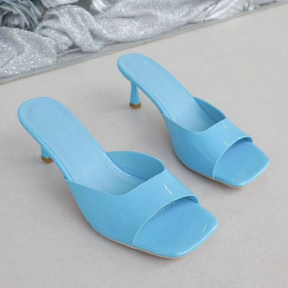 Pantoufles à bouche de poisson - Kitten Heel Women avis et prix