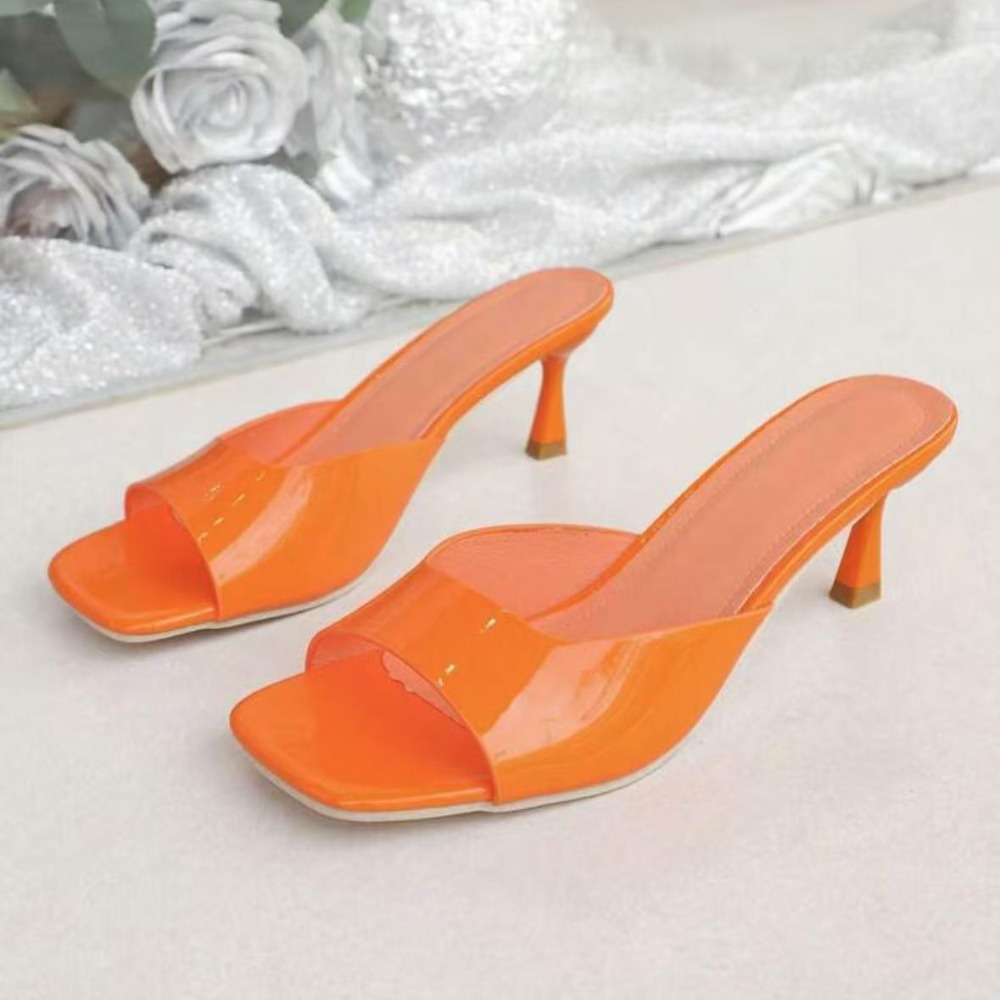 Pantoufles à bouche de poisson - Kitten Heel Women avis et prix