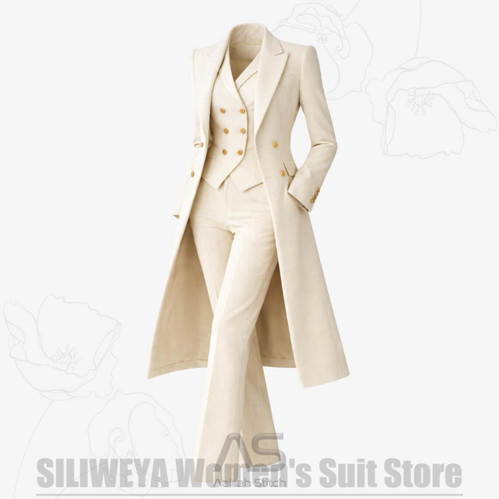 Costume 3 Pièces Femme Élégant - Women Formal Wear Shirt And Pant avis et prix
