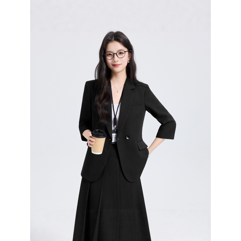 Ensemble tailleur bleu marine  - Women Formal Wear Shirt And Pant avis et prix