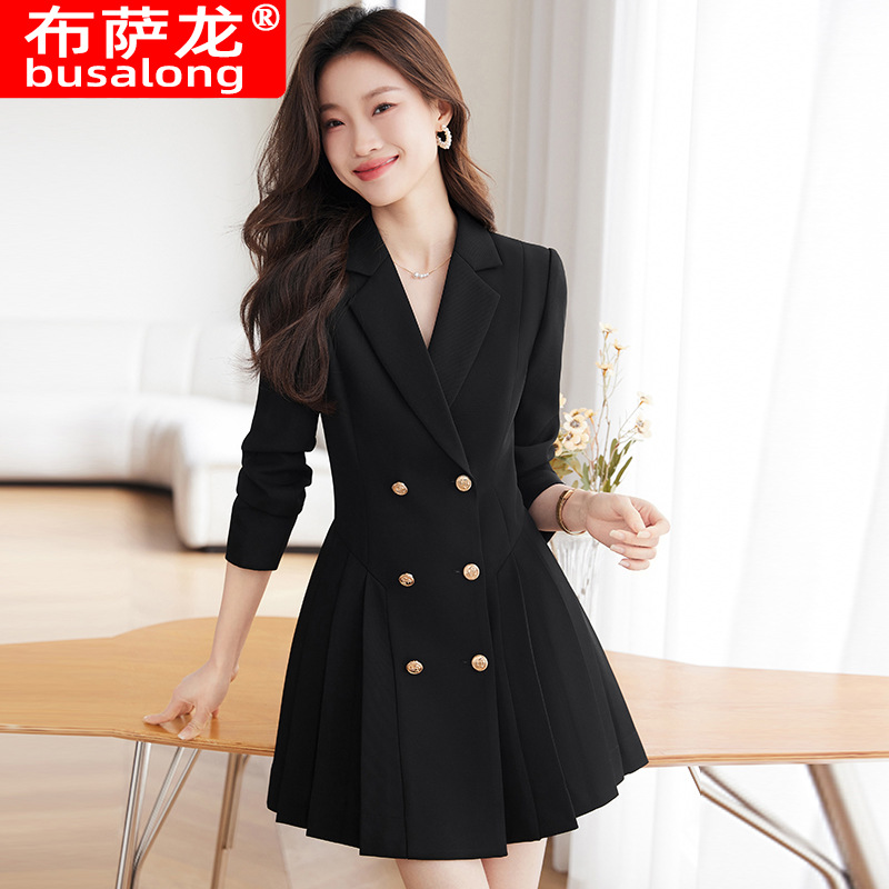Robe à col de costume, nouveau - Women Formal Wear Shirt And Pant avis et prix