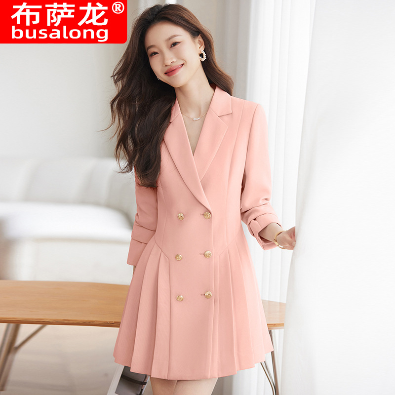 Robe à col de costume, nouveau - Women Formal Wear Shirt And Pant avis et prix