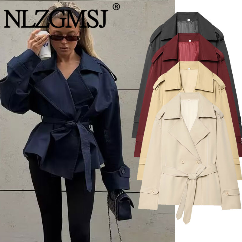 Nlzgmsj 2026 Printemps Trench- - Trench Coat Formal avis et prix